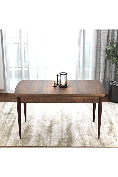 Canisa Concept Kor Serisi, Açılabilir 70x114 Yemek Masası, Barok Ahşap Desen ...