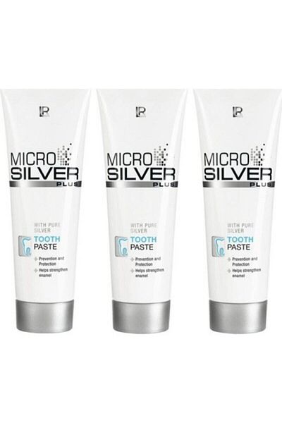 ALLROUND Aloe Vera Microsilver Plus - 75ml Toothpaste + 3 Pieces