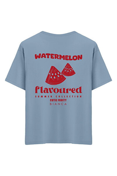 Mounte Bianca Unisex lubenica - Oversize kroj T-shirt