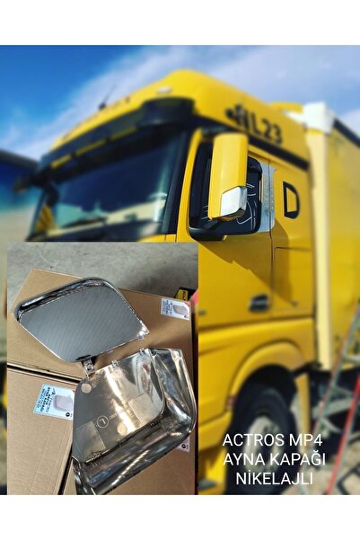 Karadeniztırmarket ACTROS MP 4 NİKELAJLI AYNA KAPAK SAĞ SOL TAKIM