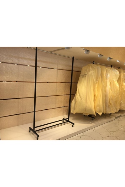 DCK Gelinlik Askısı Siyah Boyalı