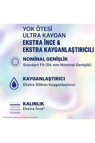 Durex Maraton Geciktiricili + Yok Ötesi Ultra Kaygan İnce Prezervatif 40'lı Avantaj Paketi (20+20)