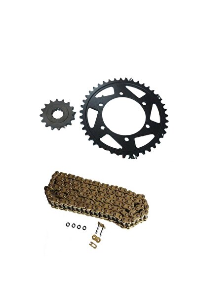 ARASMOTO Mt 07 -tracer 700 Uyumlu Zincir Dişli Seti Oringli Gold Zincir Tüm Y...