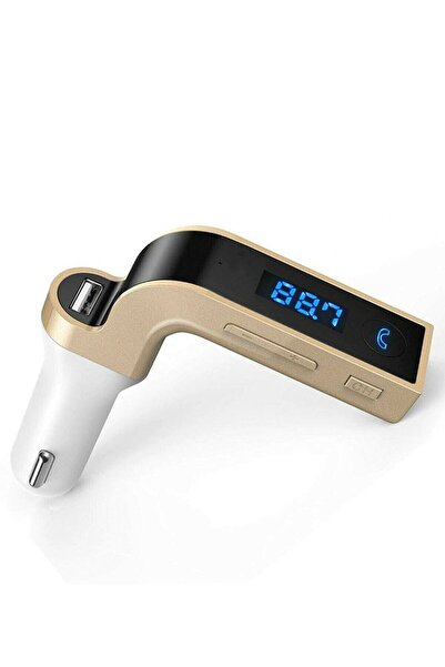 MEZİGARC Universal Tüm Araçlara Uyumlu Bluetooth Müzik Kiti Fm Transmitter Araç Çakmaklık Şarj