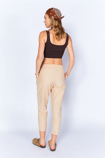Manche Pantaloni de damă din popelin - Stone Mks 666583 -02-6583