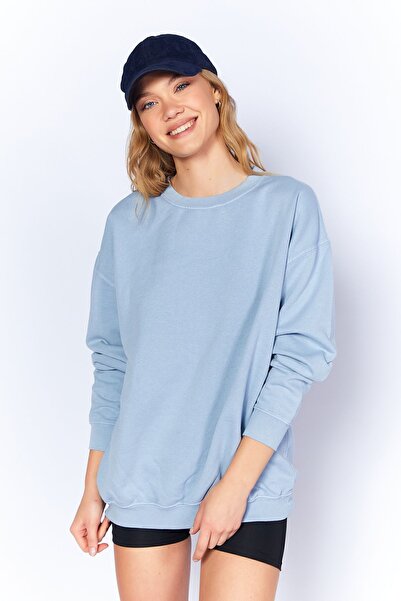 Edition Fit Hanorac tricotat Basic L - Efect de epocă/ Pale, Albastru, Suplim...
