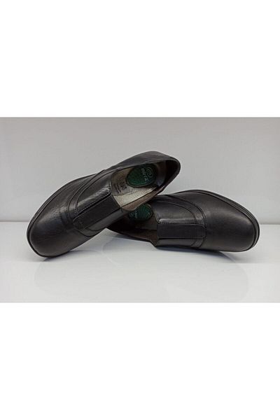 Muya Women's Black Leather Shoes