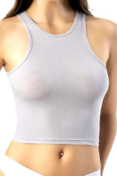 Tezzgelsin Wide Strap Camisole Crop - Women's Set of 3