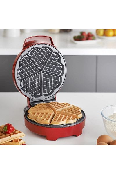 Global Heart Shaped, 1000wat, Waffle Machine