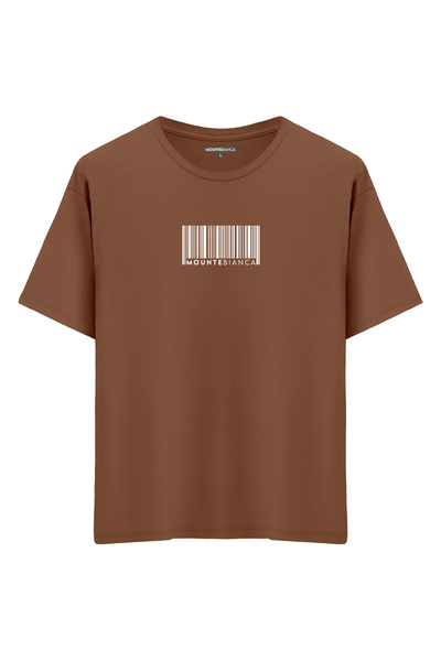 Mounte Bianca Унісекс Баркод - Футболка оверсайз