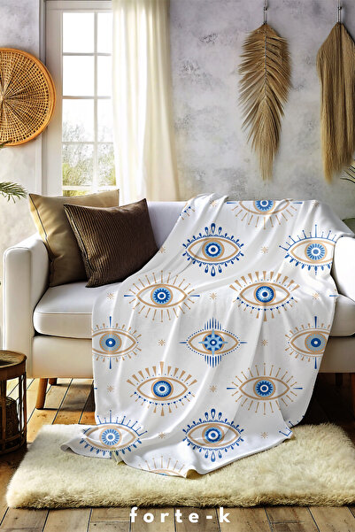 Fortek Home Digital Printed Fleece Blanket - Fleece Blanket - 130X160 cm