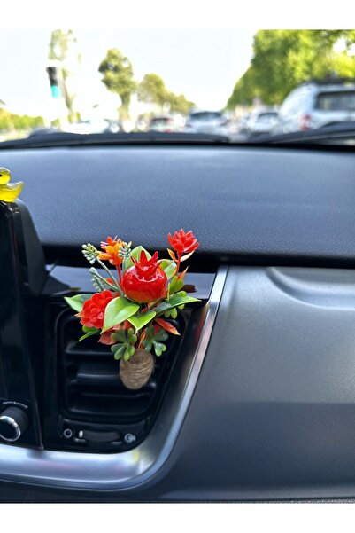 Plantarrium Design Oto Aksesuar/koku-mini Hasır Buket "yaz Bahçesi"