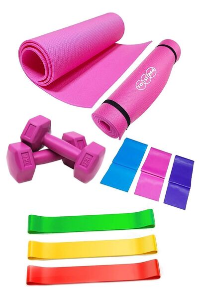 Tosima مجموعة بيلاتيس وسادة بيلاتيس 3 قطع إطارات مقاومة 3 قطع إطارات بيلاتيس ...