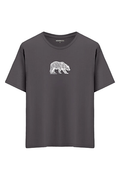 Mounte Bianca Unisex medved - Oversize kroj T-shirt