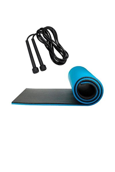 Tosima 8mm Pilates Mat Jumping Rope Set Yoga Mat Cushion Pilates Set Pilates Mat