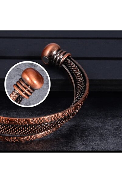 Alsade Manyetik Bakır Enerji Denge Bileklik