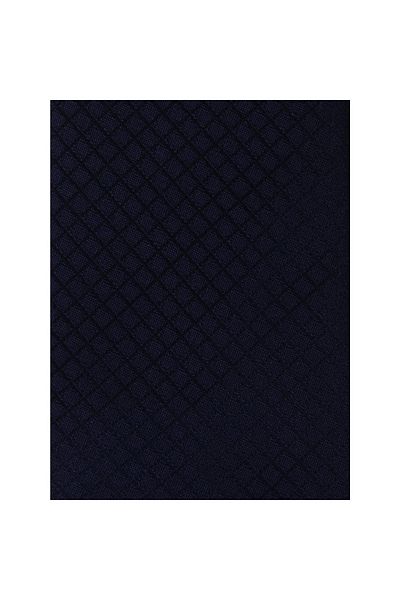 1001 Kravat Navy Blue Square Patterned 8 cm Tie