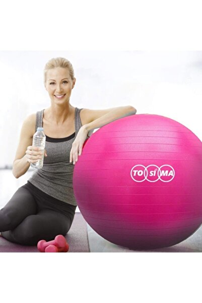 Tosima 65 cm lopta za pilates, lopta za jogu, set za pilates sa pumpom za lop...