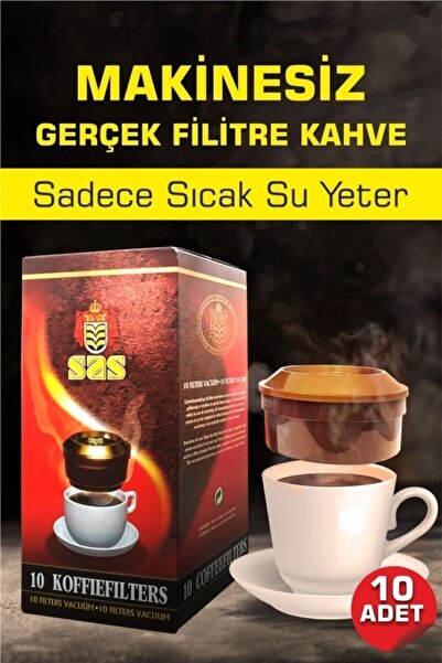 SAS FİLİTRE KAHVE Sas Makinesiz Filtre Kahve