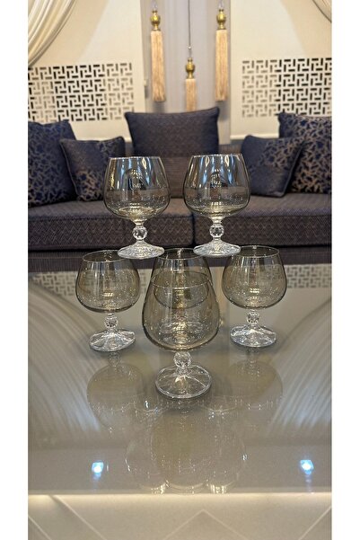 Bohemia Bohemıa Kristal Füme Kahve Yanı Su Bardağı