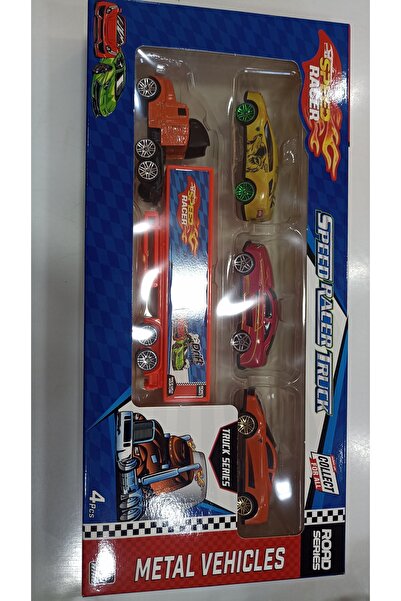 Fatih Oyuncak Toy-40 Tır Seti 3'lü Metal Araba -