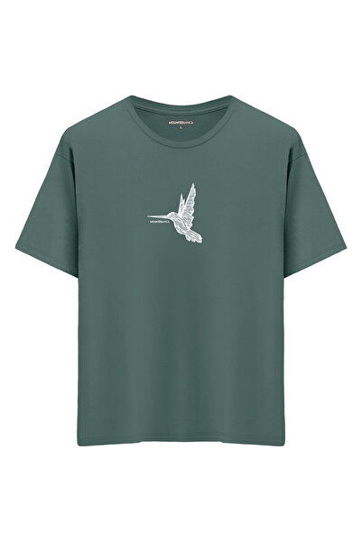 Mounte Bianca Unisex Bird II - Oversize kroj T-shirt