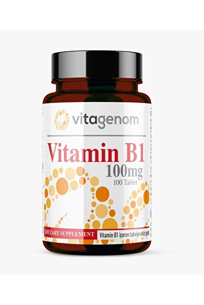 Vitagenom B1 Vitamin 100 mg 100 Tablet Vitamin