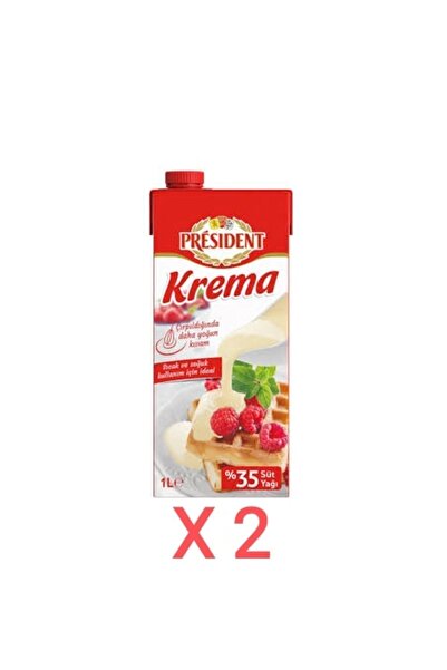 İçim President Krema 1 lt X 2 adet