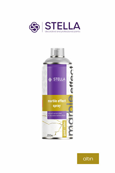 Stella Mermer Efekt Sprey Altın