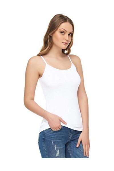 Momslab White Modal Rope Strap Lycra Women's Athlete Body - Pack of 3