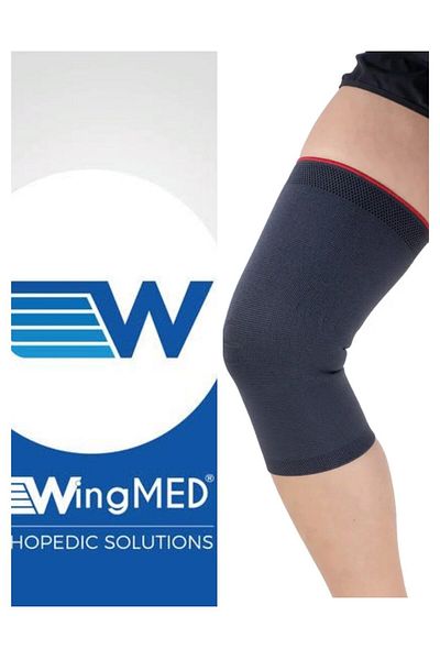 Wingmed وسادة الركبة المحبوكة موديل W501 ودعم آلام الركبة