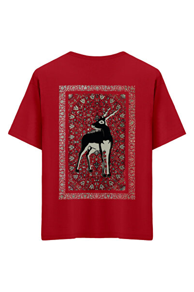 Mounte Bianca Unisex Cerva - Oversize kroj T-shirt