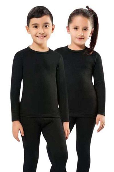 bejamonti chocolate baby kids جسم أسود حراري للأولاد والبنات - كوتا 1 قطعة، قميص داخلي 2005