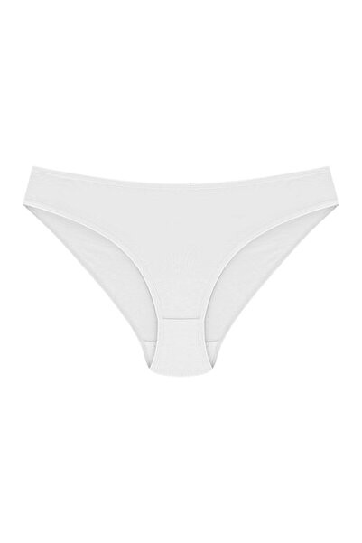 jilly jo Chiloți bikini damă din bumbac alb - Set de 3