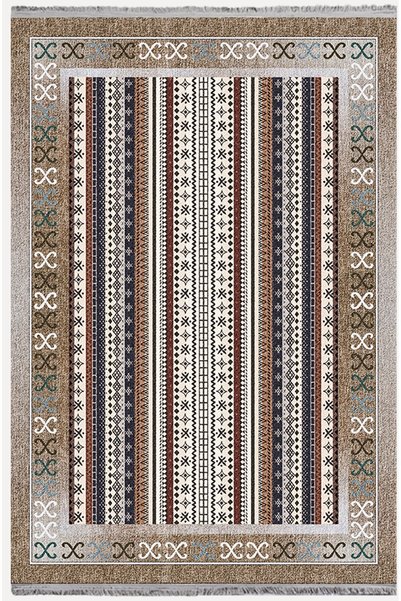 kilim home Covor Mars 2075 Covor decorativ în tonuri de maro Covor pentru suf...