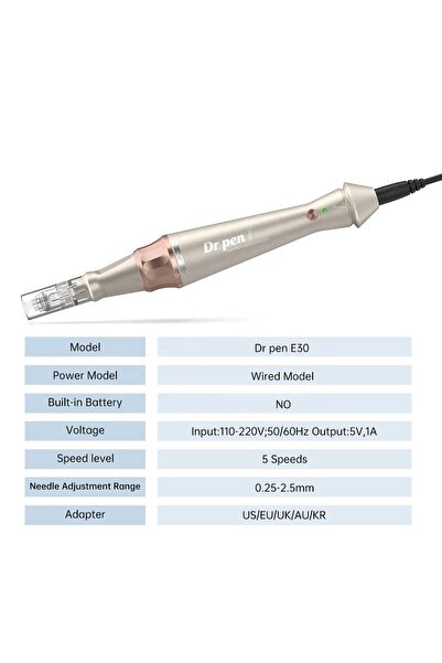Dr.Pen Auto Microneedle System جهاز ديرمابن والمكياج الدائم Ultima E30-c السلكي