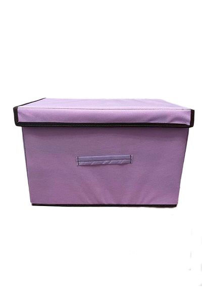 TURİNHOME Box Storage, Multi-Purpose Box, Fabric Box, Organizer with Lid