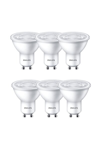 Philips Led Spot 50w Gu10 Sarı Işık 2700k 6lı