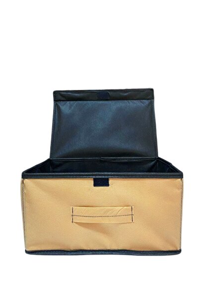 TURİNHOME صندوق تخزين، صندوق متعدد الأغراض، صندوق منظم، صندوق منظم منظم الغطاء