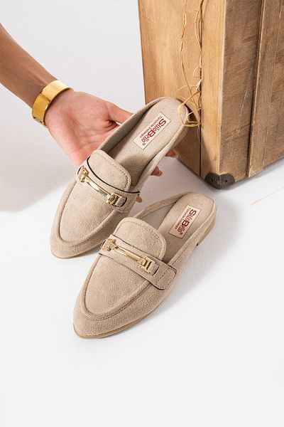 Slipcat Stylish and Comfortable Women's Orthopedic Daily Slippers - Ballerina Buckle Detailed