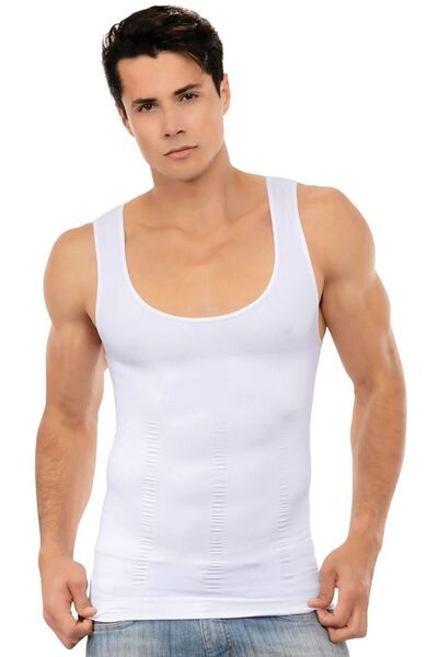 bejamonti chocolate baby kids Men's White Corset Athlete Corset