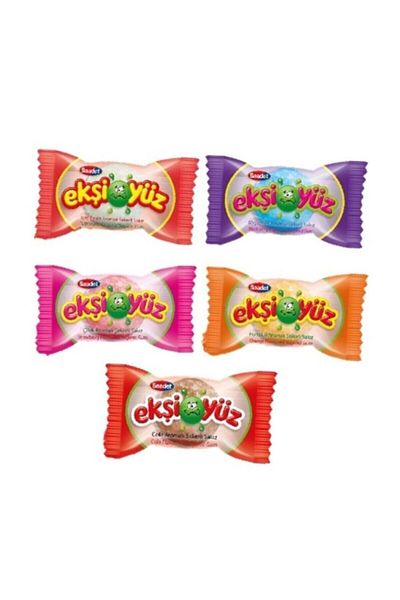SAADET Sugar Chewing Gum 5 Types Mixed Box = 100 Pieces