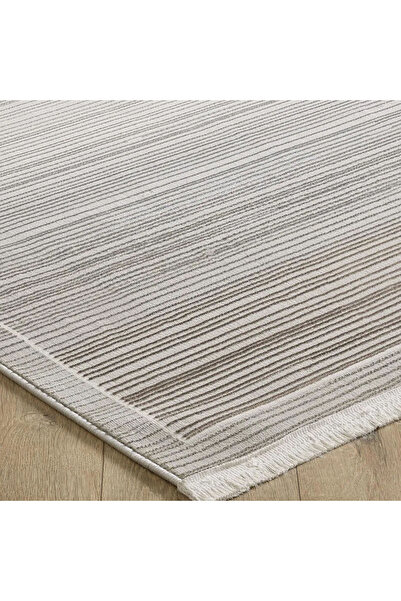 Empera London Anemoss Kaymaz Taban Tozumaz Antialerjik Halı - Gri - 120x180 cm