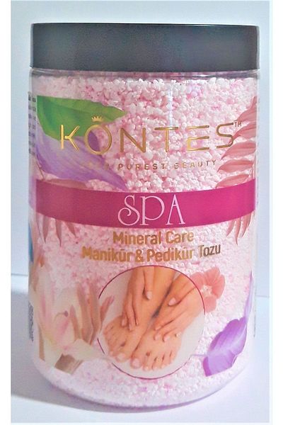 Kontes Spa Mineral Care Manicure Pedicure Powder Pink 500gr