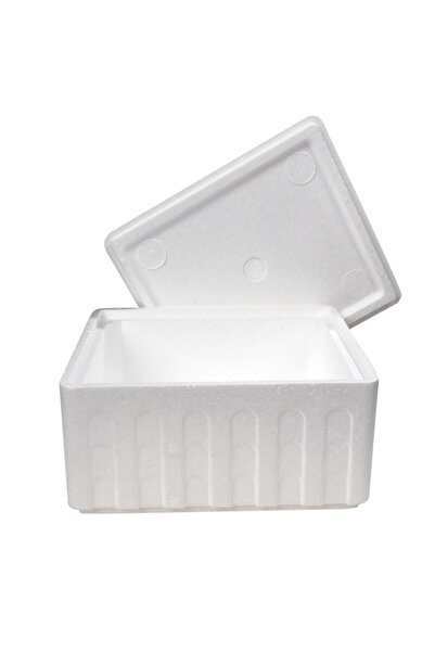 ELİF AMBALAJ Strafor Köpük Kutu 20 Kg Et Balık Gıda Taşıma Kutusu Softly Buz Torbası