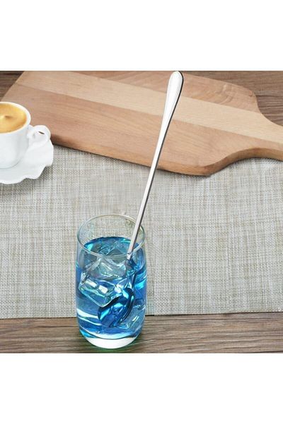 Bremen Home Set of 6 Long Spoons Cocktail Dessert Spoons