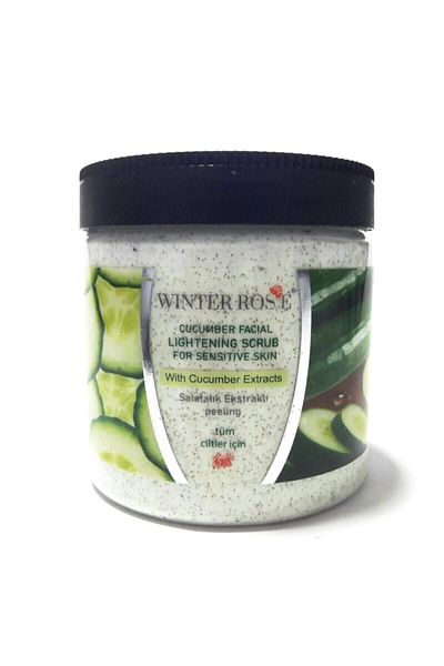 Kontes Winter Rose Peeling with Cucumber Extract for All Skin 500 Gr