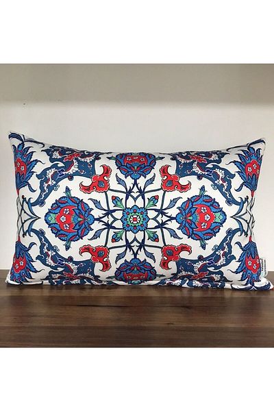KIRLENTİM E220a-3050 Digital Printed Double Sided Patterned Throw Pillow Cover