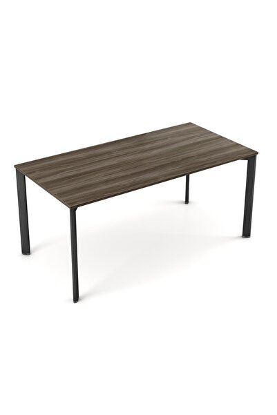 Bürotime Puzzle Çalışma Masası, Kül Meşe, Antrasit Ayak 60x120cm