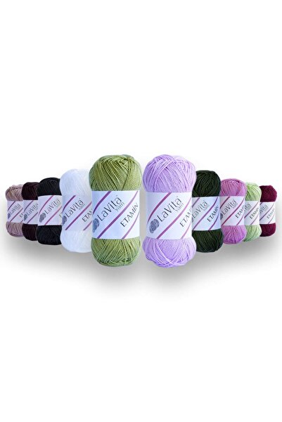 LaVita Yarn 30 г Етамін Амігурумі - Панч, Етамін, Нитки для ручного в'язання,...
